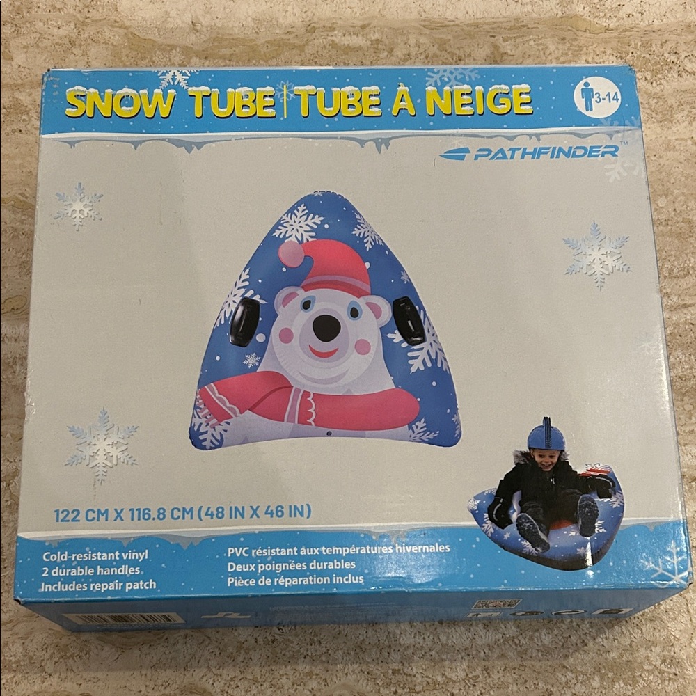 NEW 🆕 Pathfinder Polar Bear Snow Tube 3-14 yrs